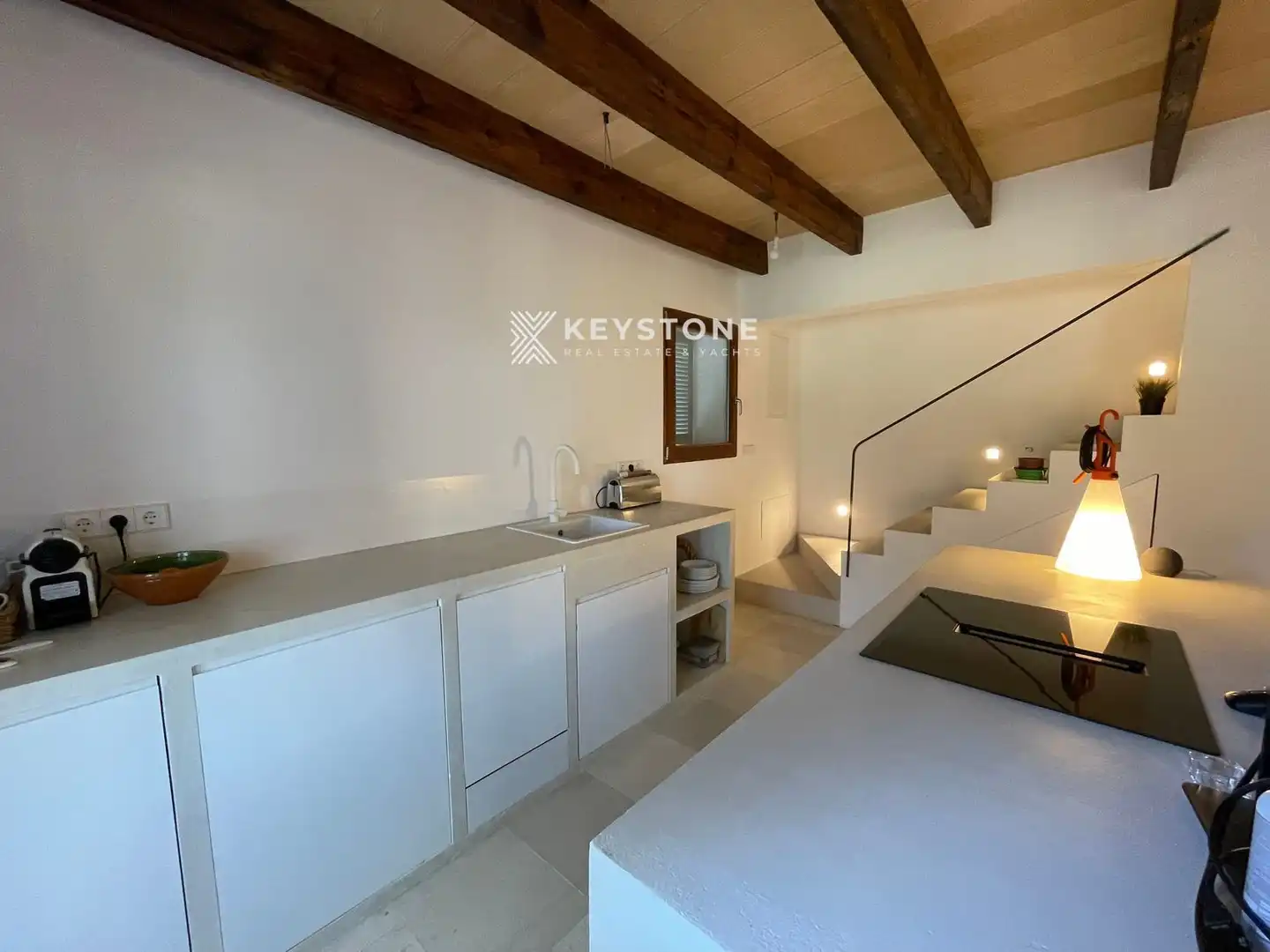 Cocina de Casa o chalet de alquiler en Estellencs con Aire acondicionado, Terraza y Amueblado