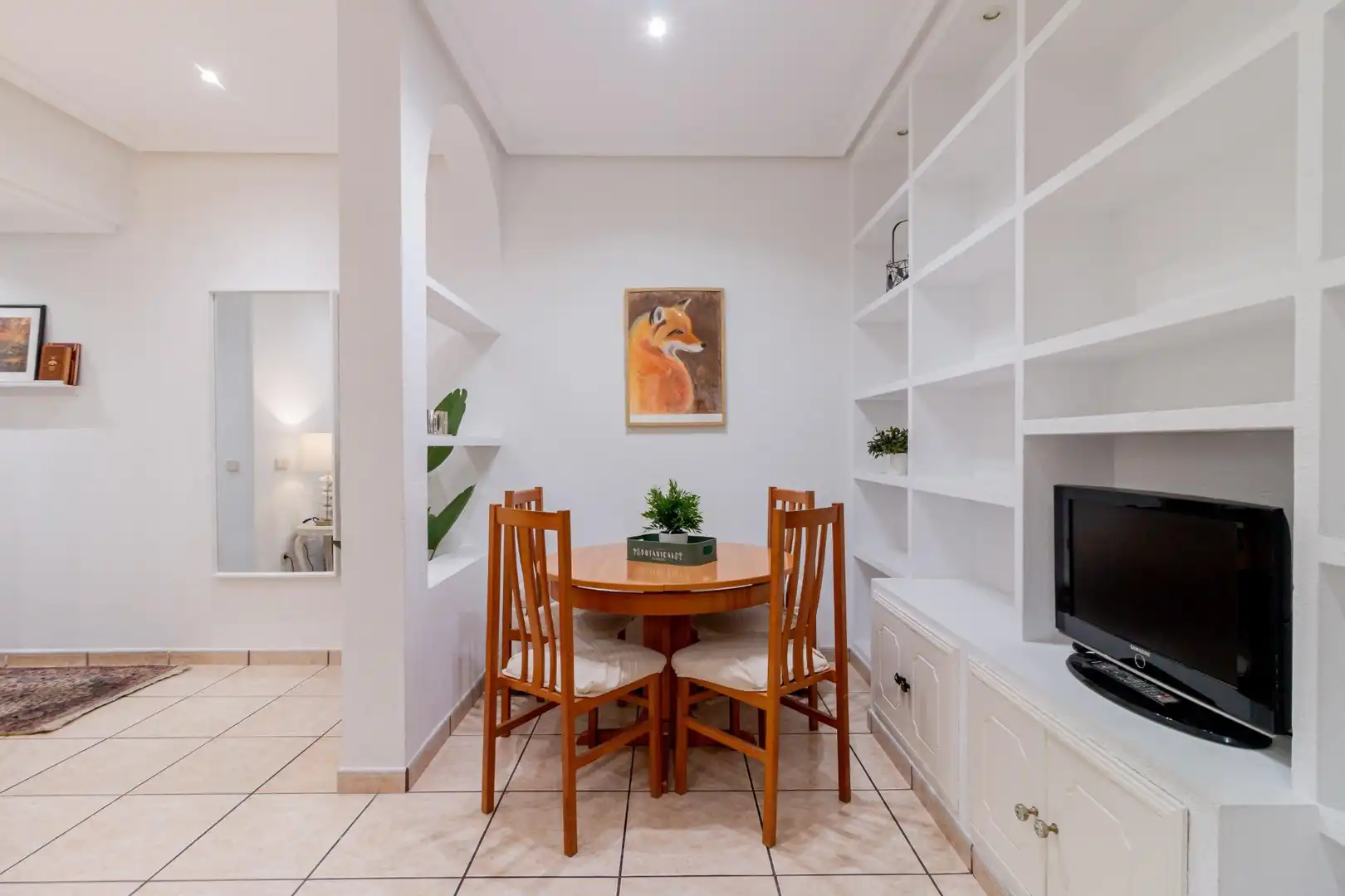 Dining room of Flat for sale in Madrid  with Heating and Furnished