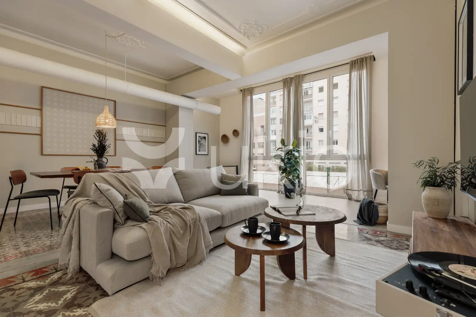 Apartamento con terraza en alquiler en Carrer de Muntaner