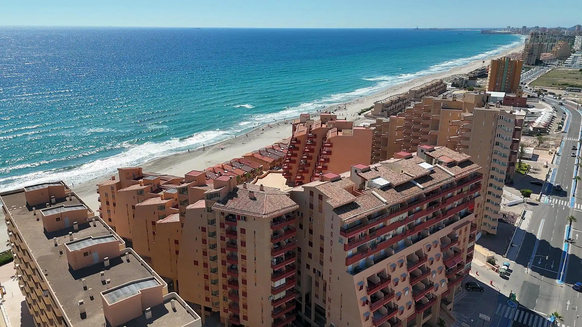 Außenansicht von Wohnung zum Verkauf in La Manga del Mar Menor mit Möbliert, Balkon und Alarm