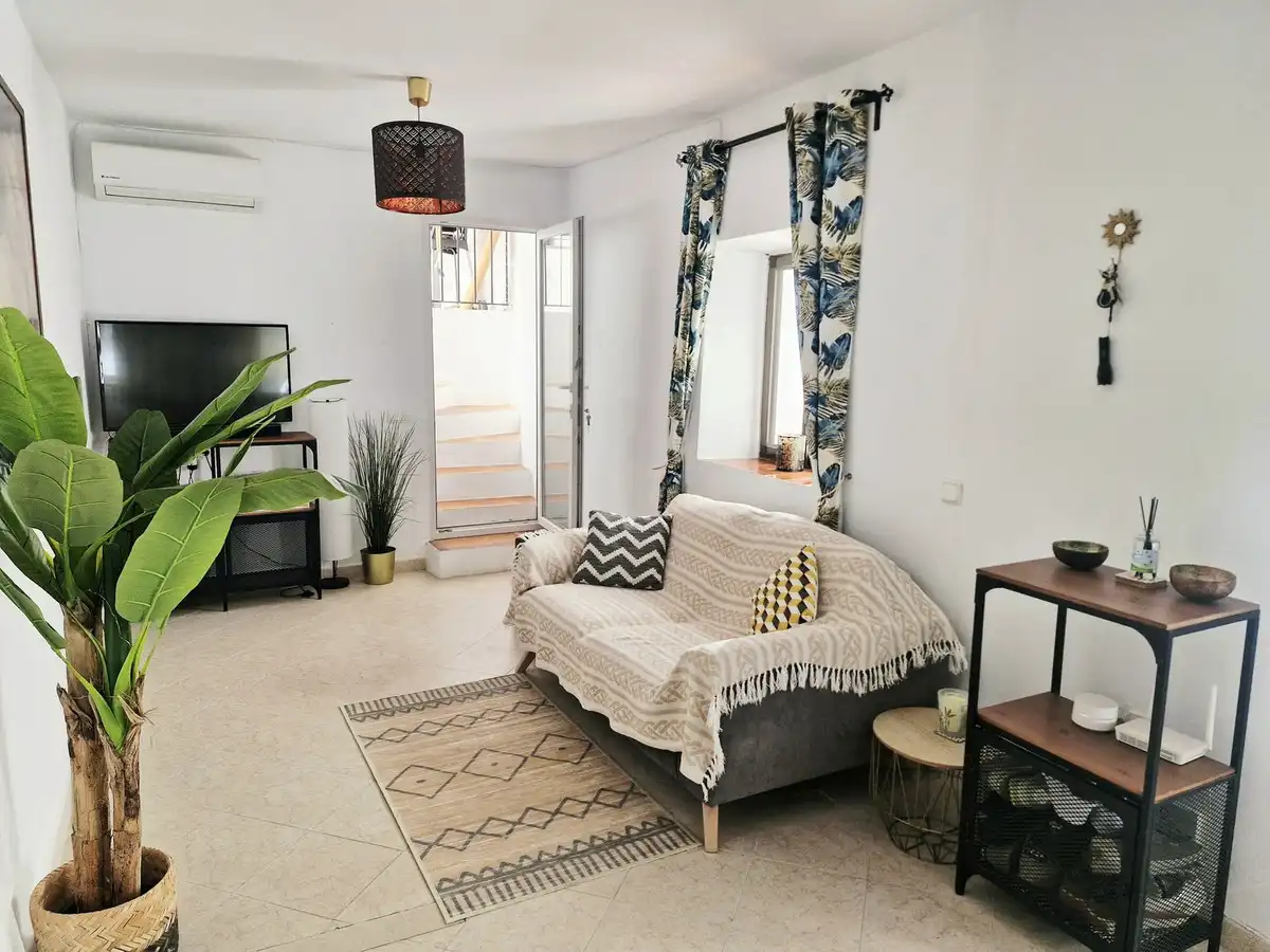 Living room of Houses for sale in Mijas  with Air Conditioner and Terrace