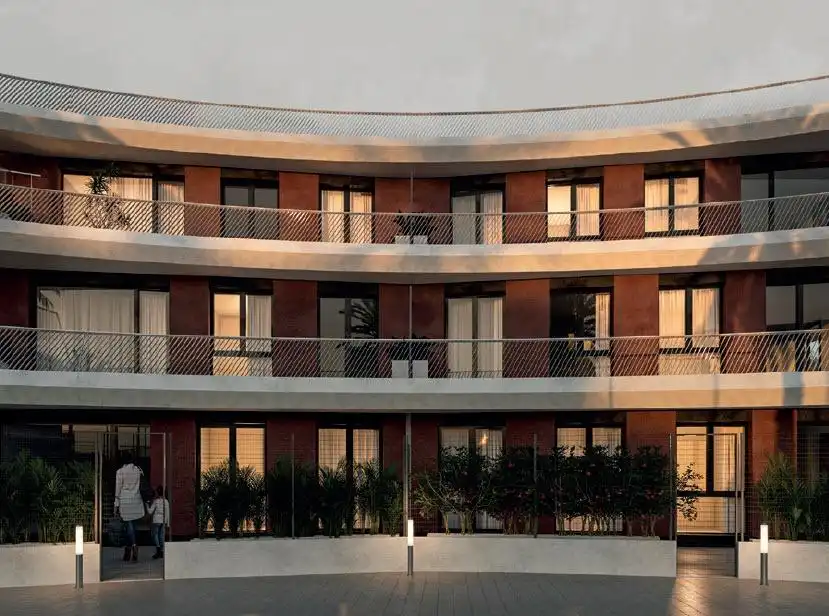 Vista exterior de Apartament en venda en Mijas amb Aire condicionat, Jardí privat i Terrassa