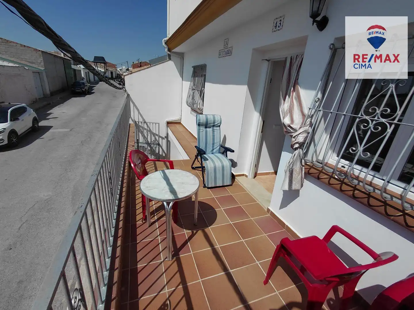 Terraza de Casa o chalet en venta en Cortes de Baza con Jardín privado
