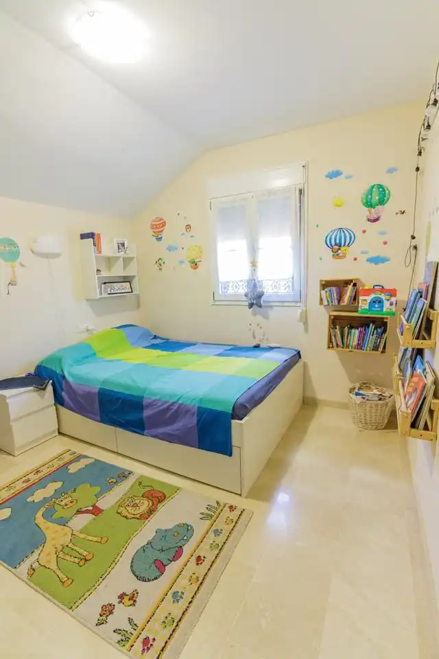 Schlafzimmer von Haus oder Chalet zum Verkauf in Alhaurín de la Torre mit Klimaanlage, Schwimmbad und Möbliert