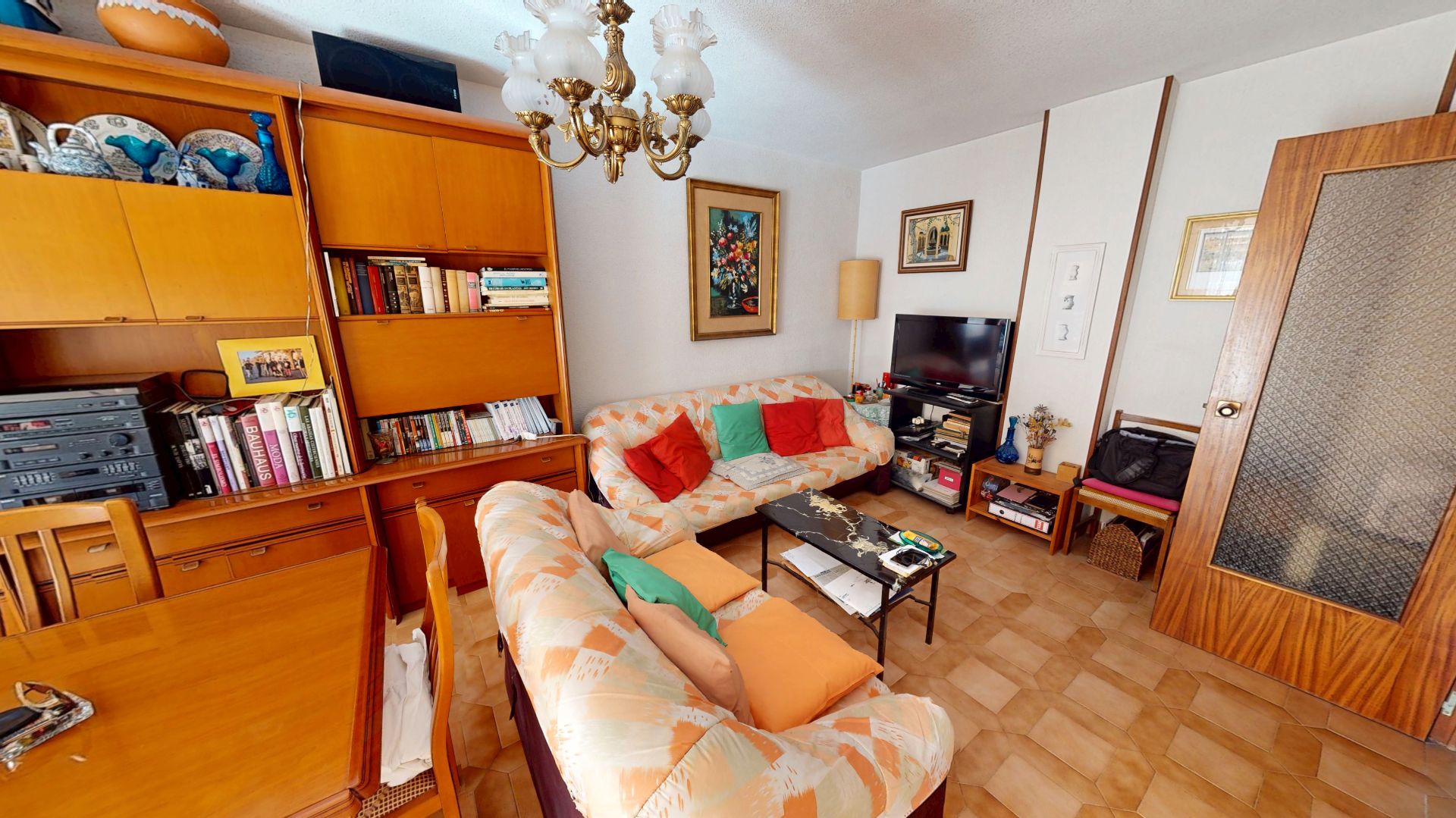 Living room of Flat for sale in El Campello  with Terrace and Balcony