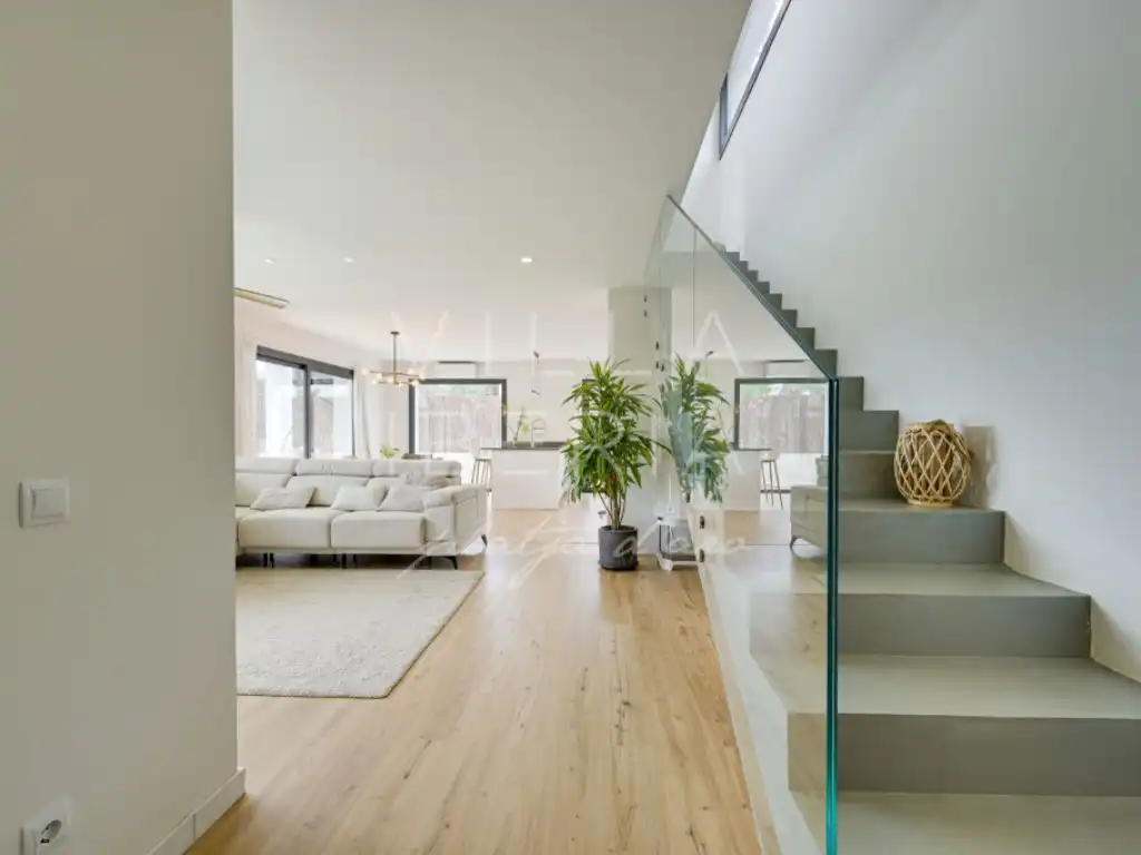 Living room of Houses for sale in Calonge i Sant Antoni  with Air Conditioner, Heating and Private garden