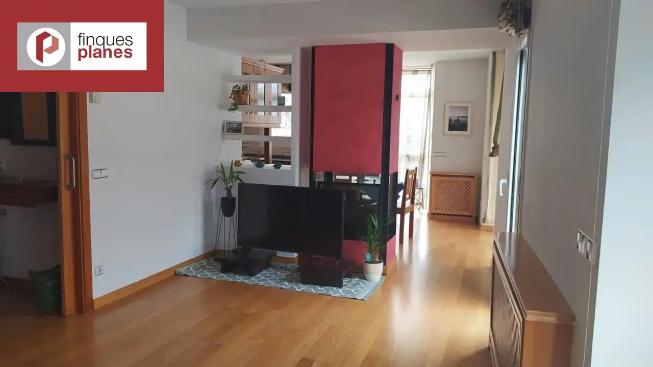 Wohnzimmer von Dachboden zum Verkauf in La Seu d'Urgell mit Heizung und Parkett
