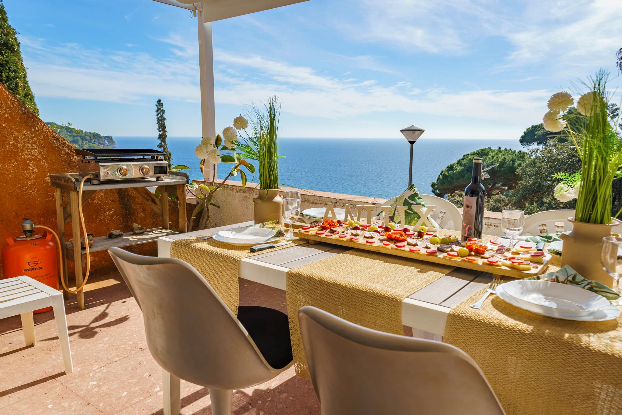 Terrace of House or chalet for sale in Lloret de Mar  with Air Conditioner, Terrace and Furnished