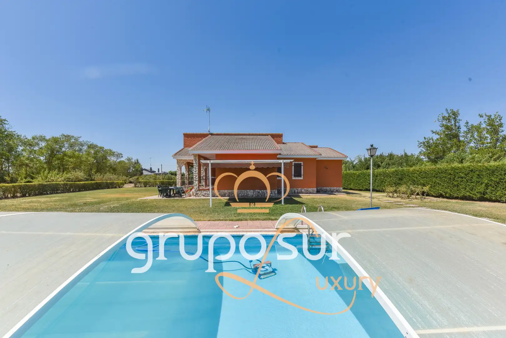 Jardín de Casa o chalet en venta en Trigueros del Valle con Calefacción, Jardín privado y Terraza