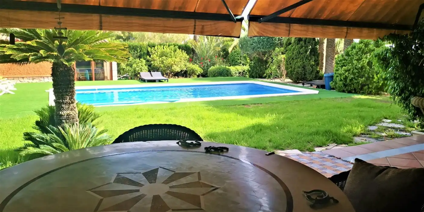Jardí de Casa o xalet en venda en Elche / Elx amb Aire condicionat, Jardí privat i Terrassa
