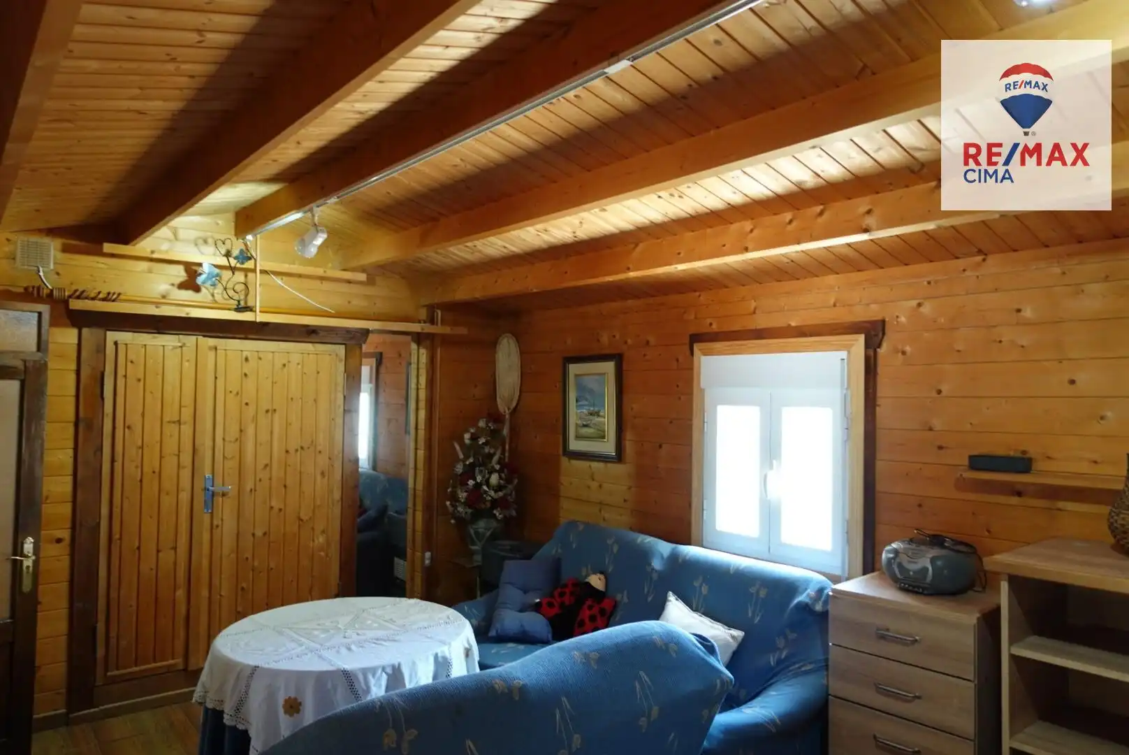 Living room of Houses for sale in Cúllar  with Private garden and Community pool