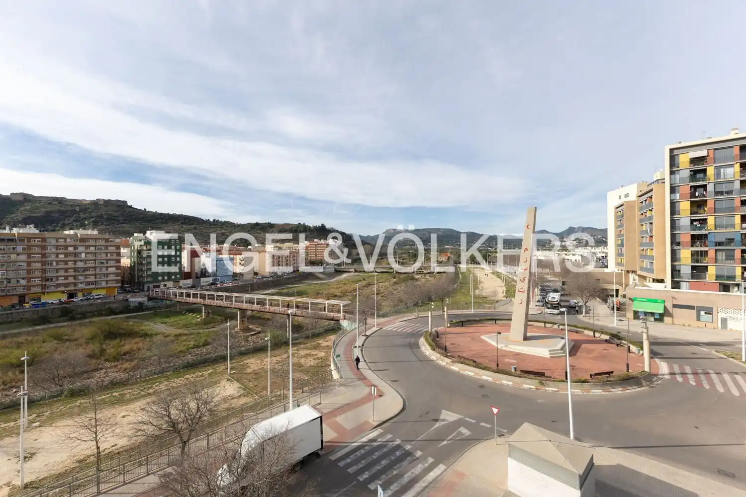 Vista exterior de Pis de lloguer en Sagunto / Sagunt amb Aire condicionat, Calefacció i Parquet