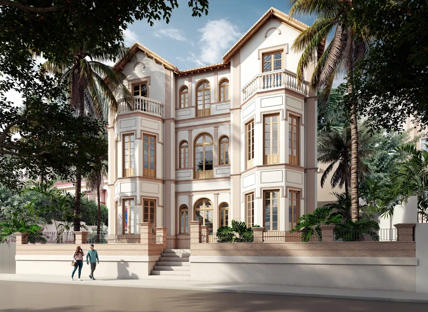 Apartament d'obra nova amb piscina en venda a Paseo de Sancha