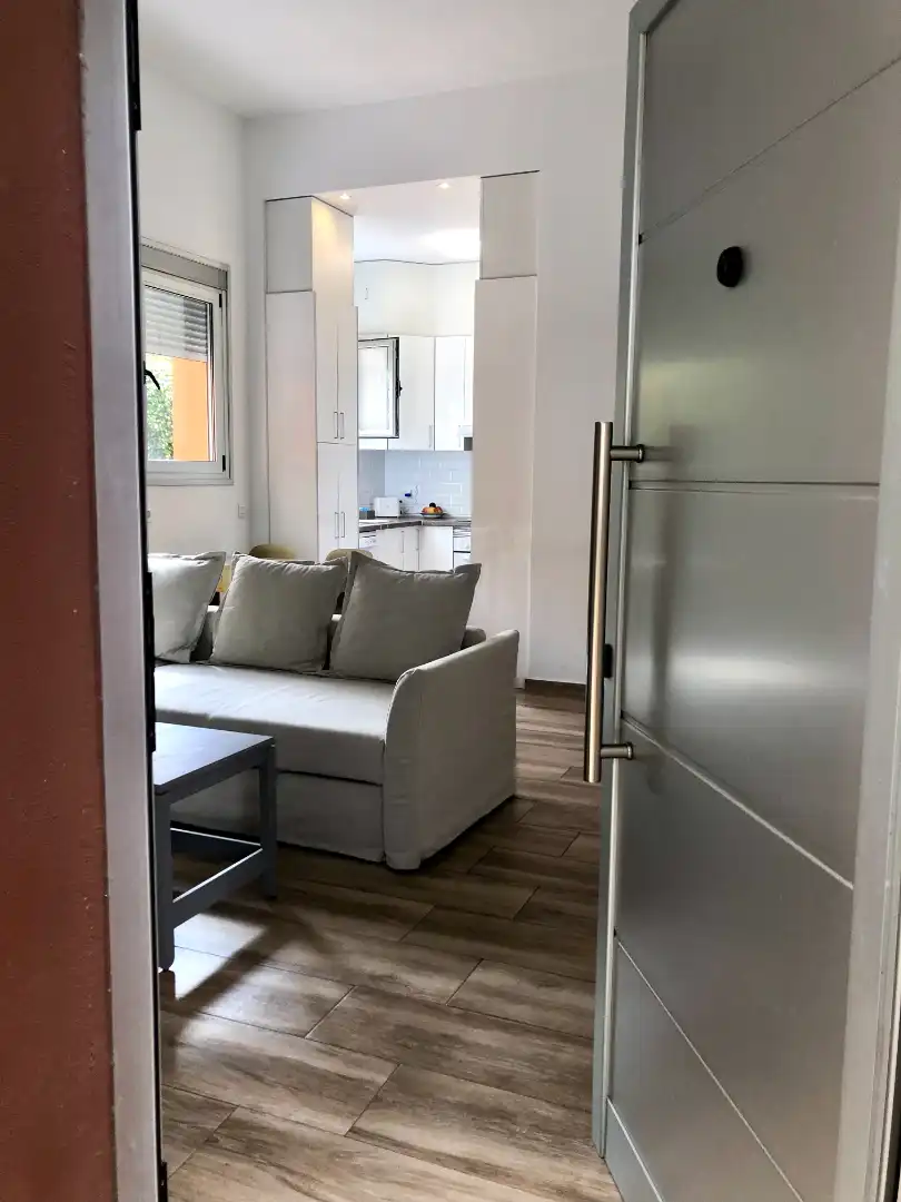 Living room of Apartments for rent in Santa Cruz de Tenerife  with Air Conditioner, Furnished and Oven