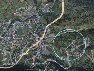 Terreno residencial en venta en Carretera dels Cortals d'Encamp 8