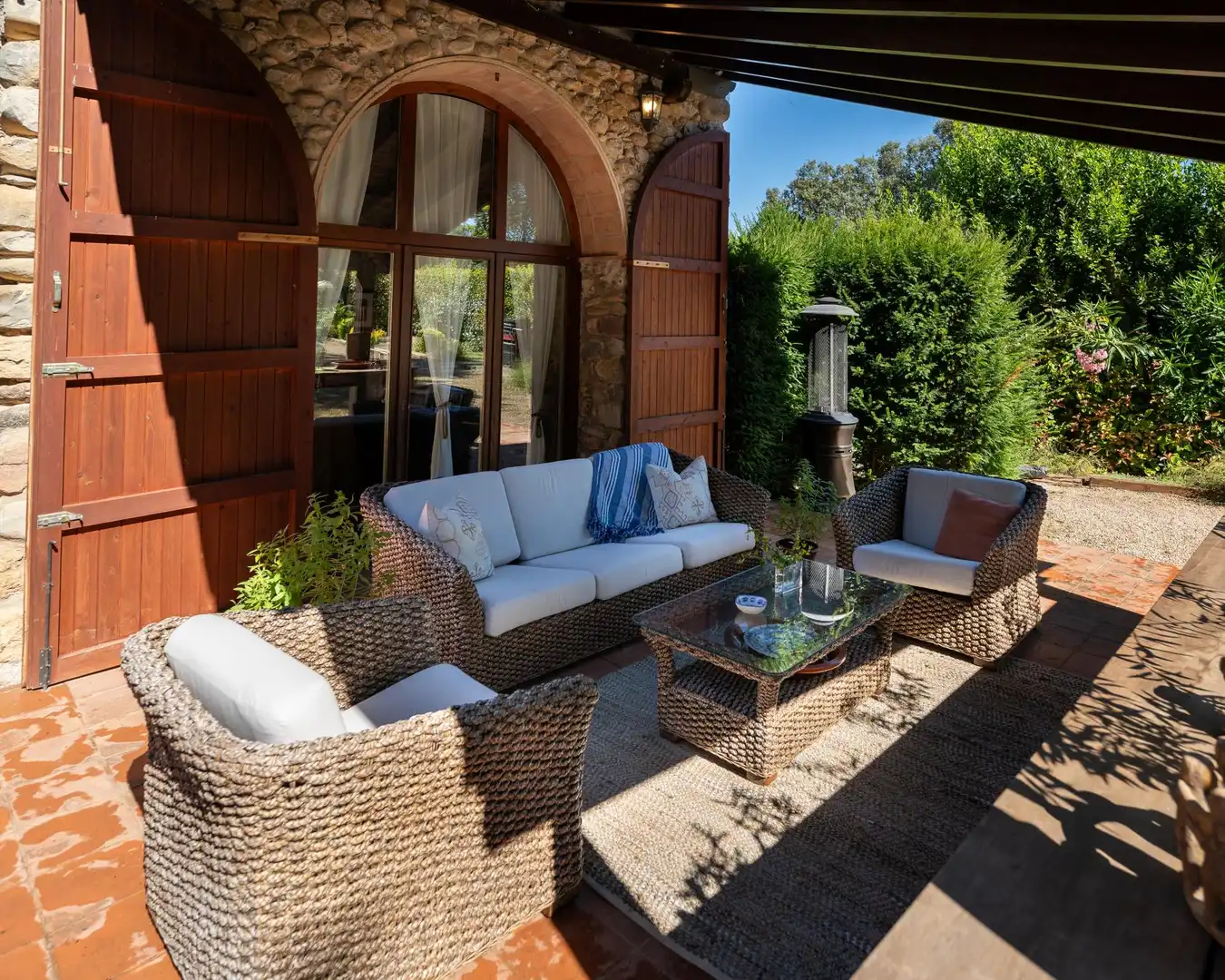 Terraza de Finca rústica en venta en Esponellà con Calefacción, Jardín privado y Terraza