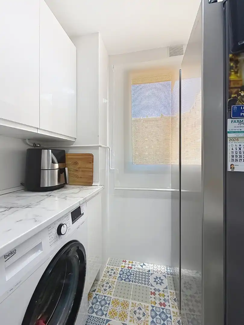Kitchen of Flat for sale in Málaga  with Air Conditioner, Terrace and Oven