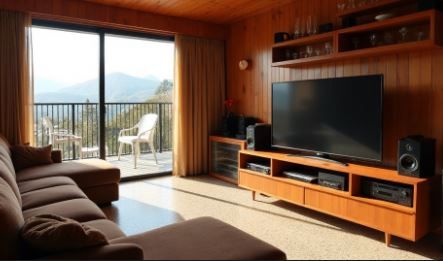 Sala d'estar de Pis en venda en  Barcelona Capital amb Aire condicionat i Balcó