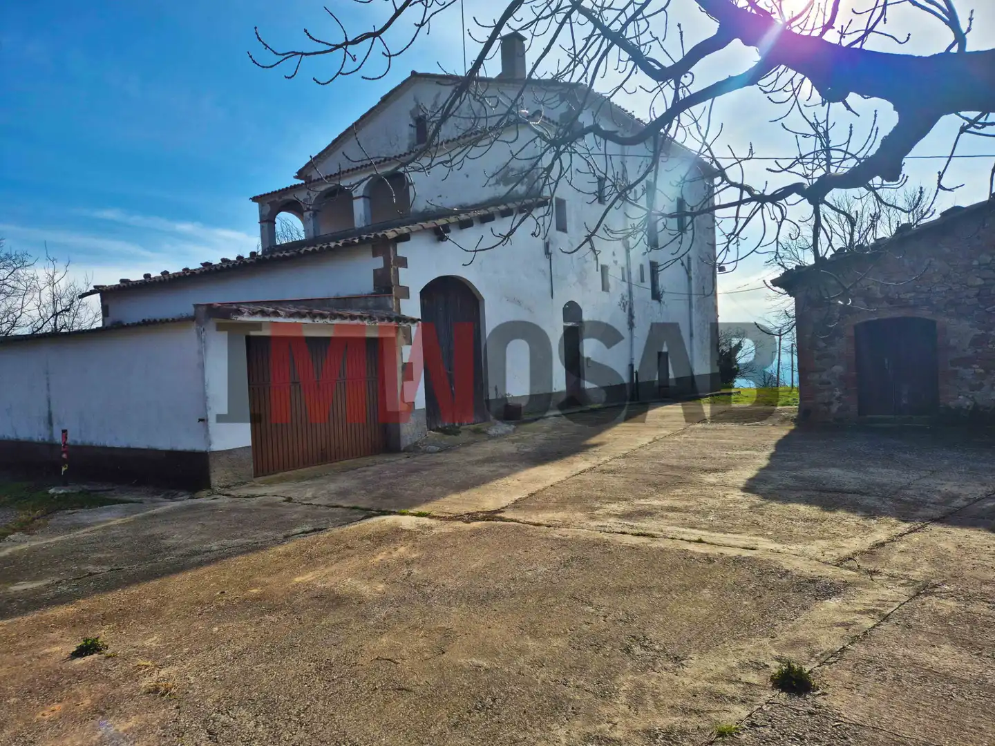 Vista exterior de Finca rústica en venda en Berga amb Jardí privat, Terrassa i Balcó