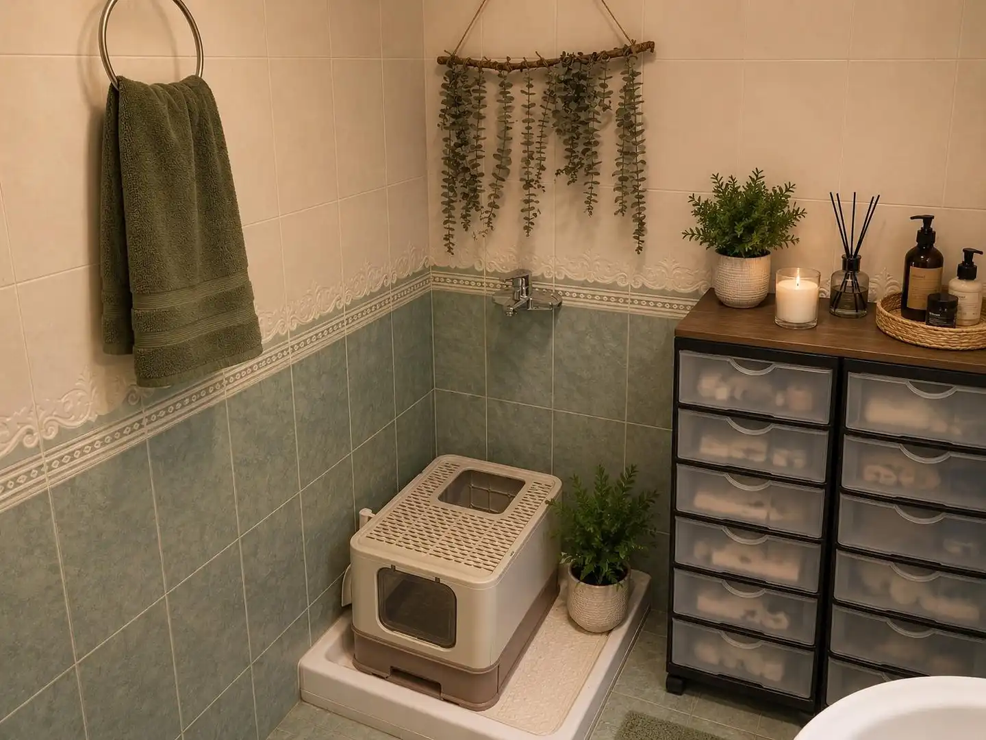 Baño de Ático en venta en Carlet con Aire acondicionado, Calefacción y Terraza