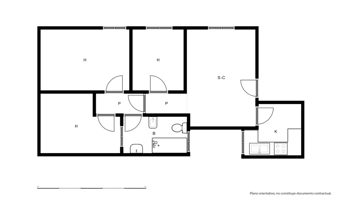 Flat for sale in Sabadell