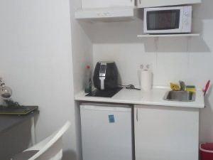 Kitchen of Study to rent in  Madrid Capital  with Heating, Terrace and Furnished