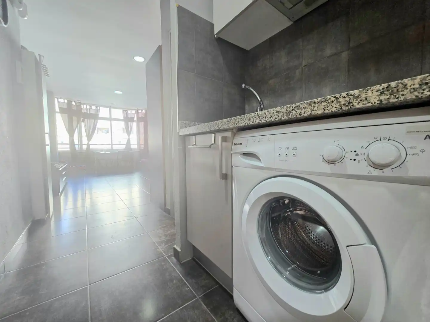 Cocina de Estudio en venta en Torremolinos con Aire acondicionado, Terraza y Amueblado