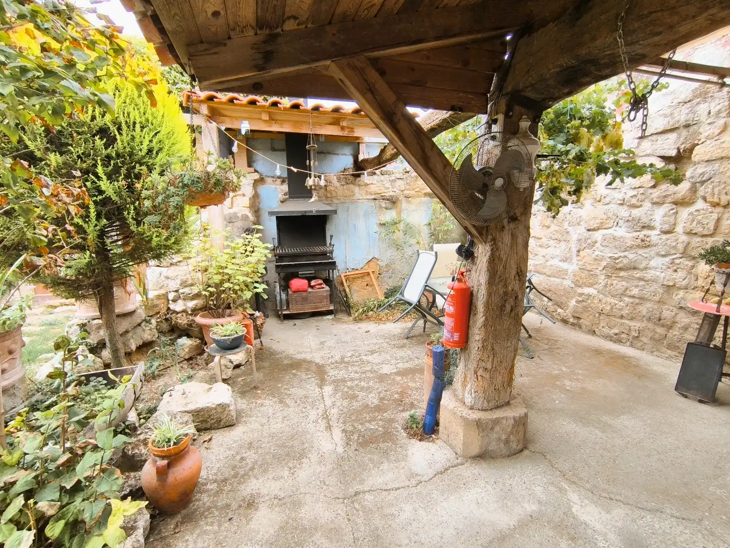Terraza de Finca rústica en venta en Amusco, Palencia