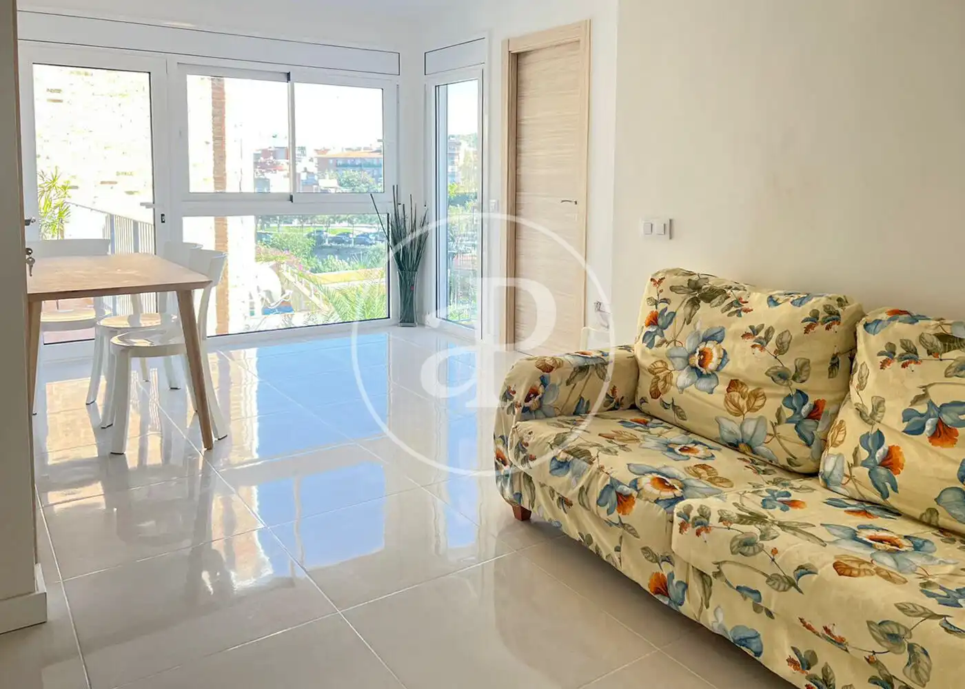 Living room of Houses for rent in Barcelona  with Air Conditioner, Heating and Terrace
