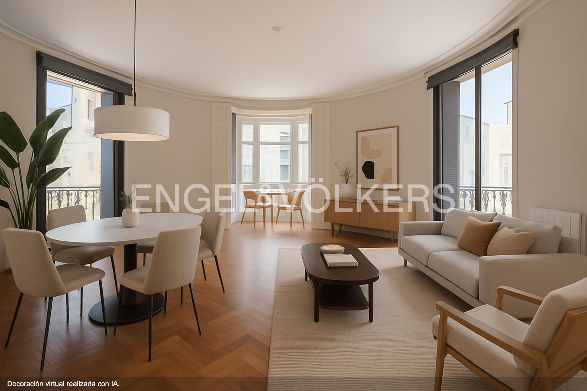 Sala d'estar de Apartament en venda en Bilbao  amb Aire condicionat i Calefacció