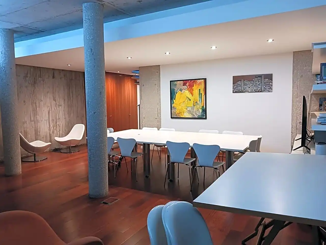 Esszimmer von Büro zur Miete in Madrid mit Klimaanlage und Heizung