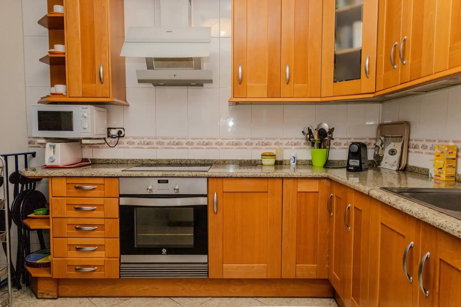 Cocina de Casa o chalet en venta en Badalona con Aire acondicionado, Calefacción y Terraza