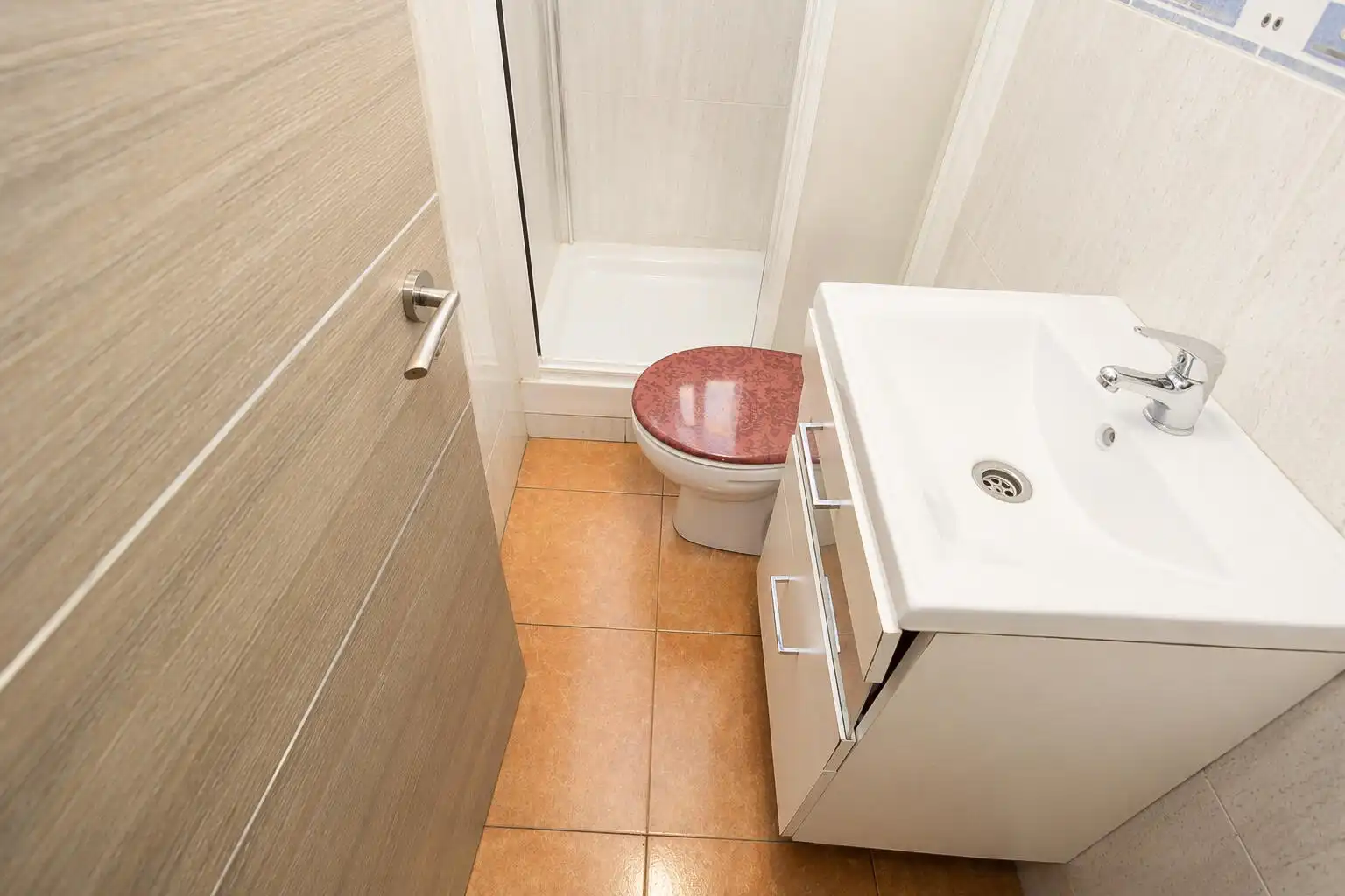 Badezimmer von Wohnung zum Verkauf in Sant Boi de Llobregat mit Klimaanlage, Ofen und Balkon