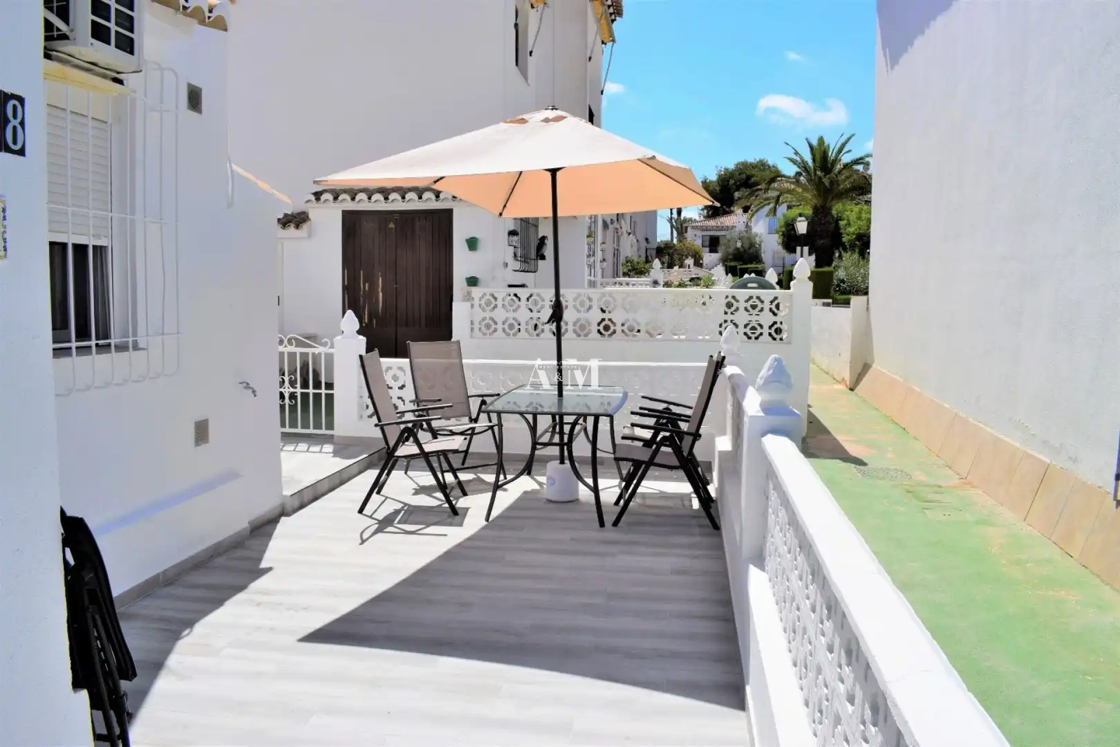 Jardín de Planta baja de alquiler en Torrevieja con Aire acondicionado, Calefacción y Terraza