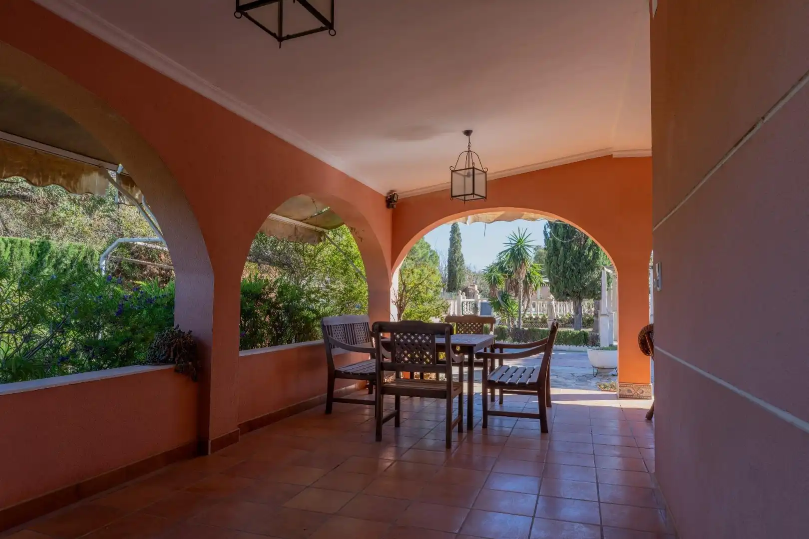 Terraza de Casa o chalet en venta en Elche / Elx con Jardín privado, Terraza y Piscina