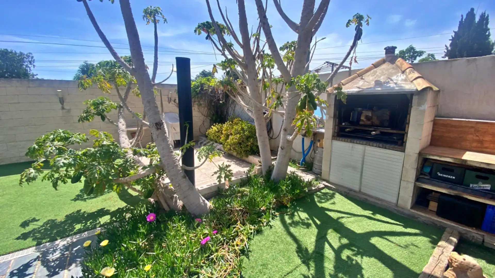Jardí de Casa o xalet en venda en El Campello amb Aire condicionat, Calefacció i Jardí privat