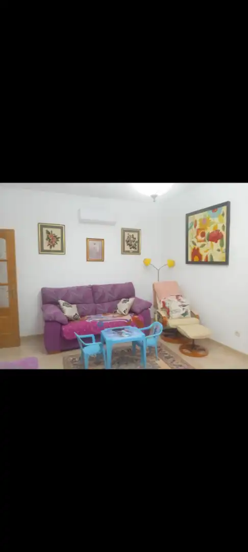 Sala de estar de Casa o chalet en venta en Cuevas del Becerro con Amueblado