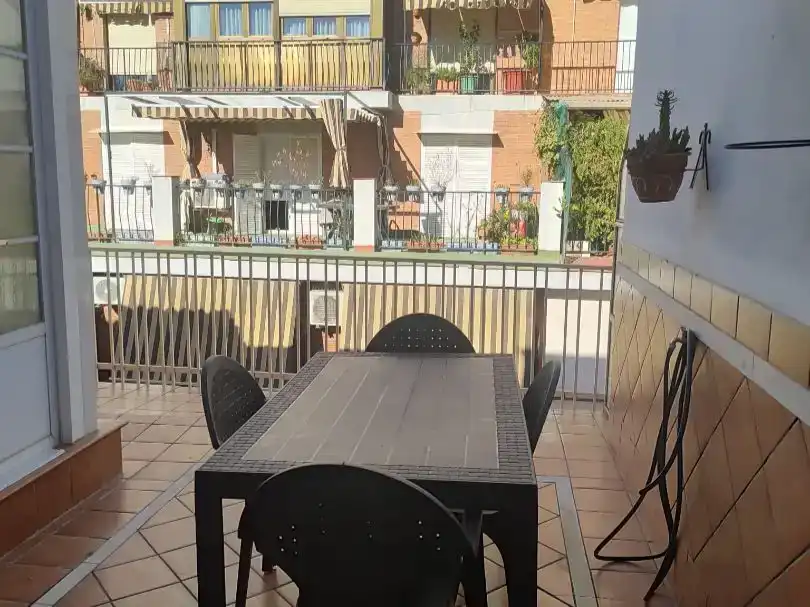 Terraza de Ático de alquiler en  Granada Capital con Aire acondicionado y Balcón