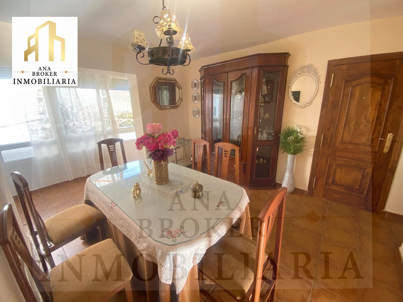 Dining room of Flat for sale in Ronda  with Furnished
