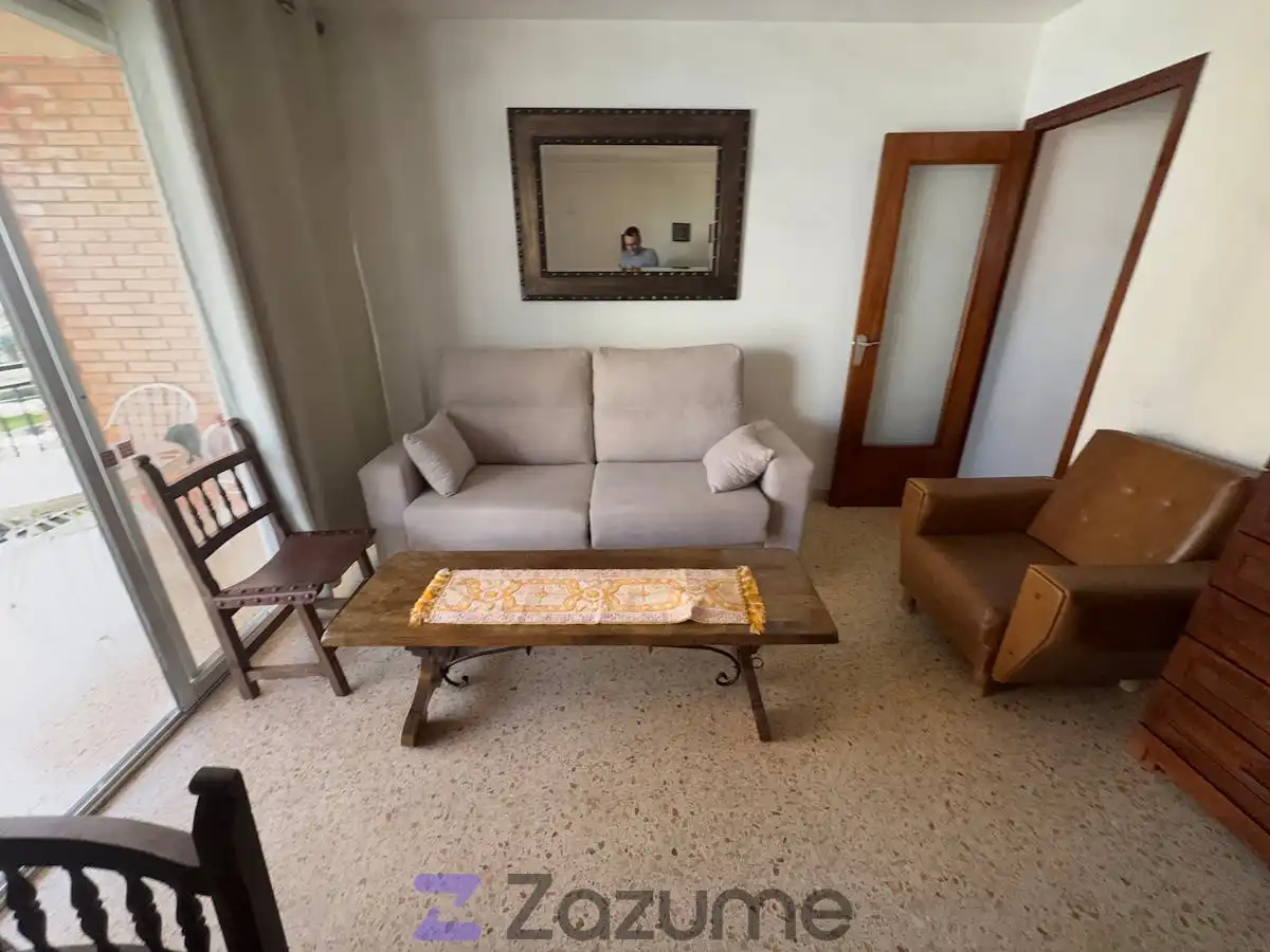 Wohnzimmer von Wohnung zur Miete in Finestrat mit Schwimmbad, Möbliert und Ofen