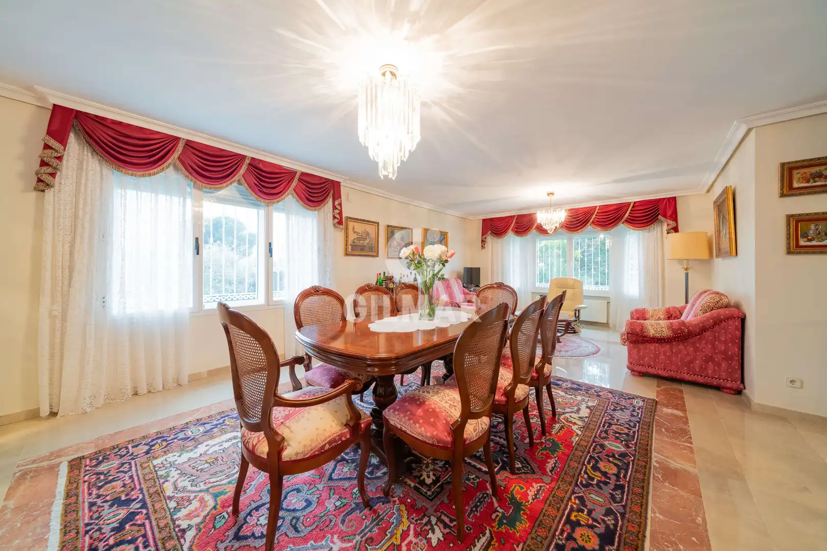 Menjador de Casa o xalet en venda en Algete amb Aire condicionat, Calefacció i Jardí privat
