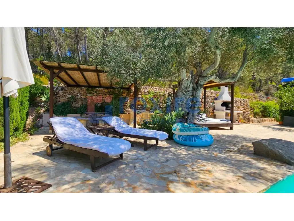 Jardí de Casa o xalet de lloguer en Sant Joan de Labritja amb Aire condicionat, Calefacció i Jardí privat