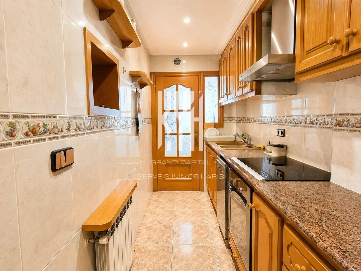 Kitchen of Attic for sale in Girona  with Air Conditioner, Heating and Balcony