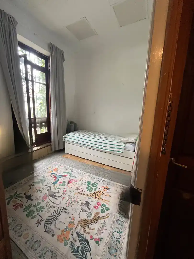 Dormitori de Casa adosada de lloguer en Murcia amb Aire condicionat, Moblat i Balcó