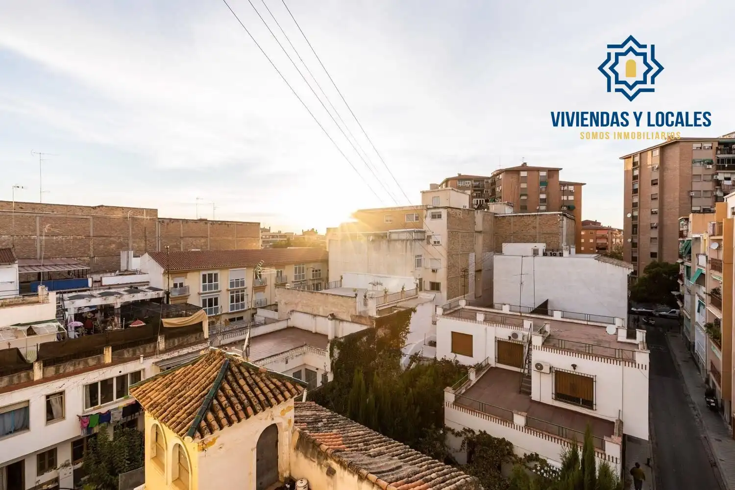 Vista exterior de Piso en venta en Granada con Aire acondicionado, Terraza y Balcón