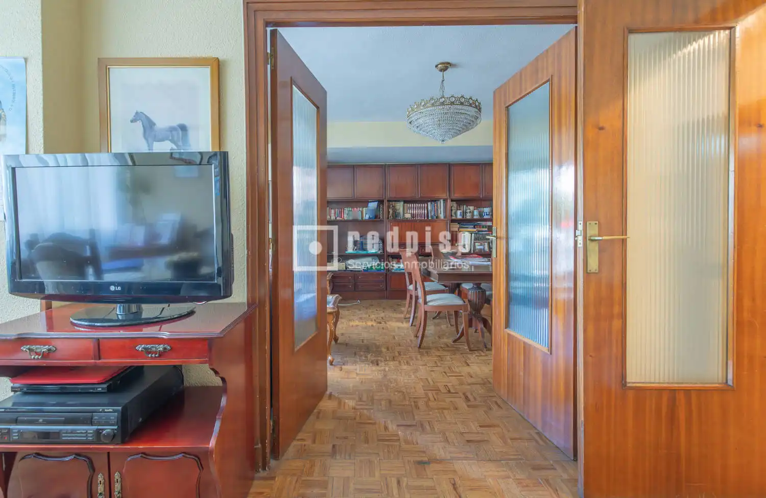 Sala d'estar de Pis en venda en Madrid amb Aire condicionat, Calefacció i Terrassa