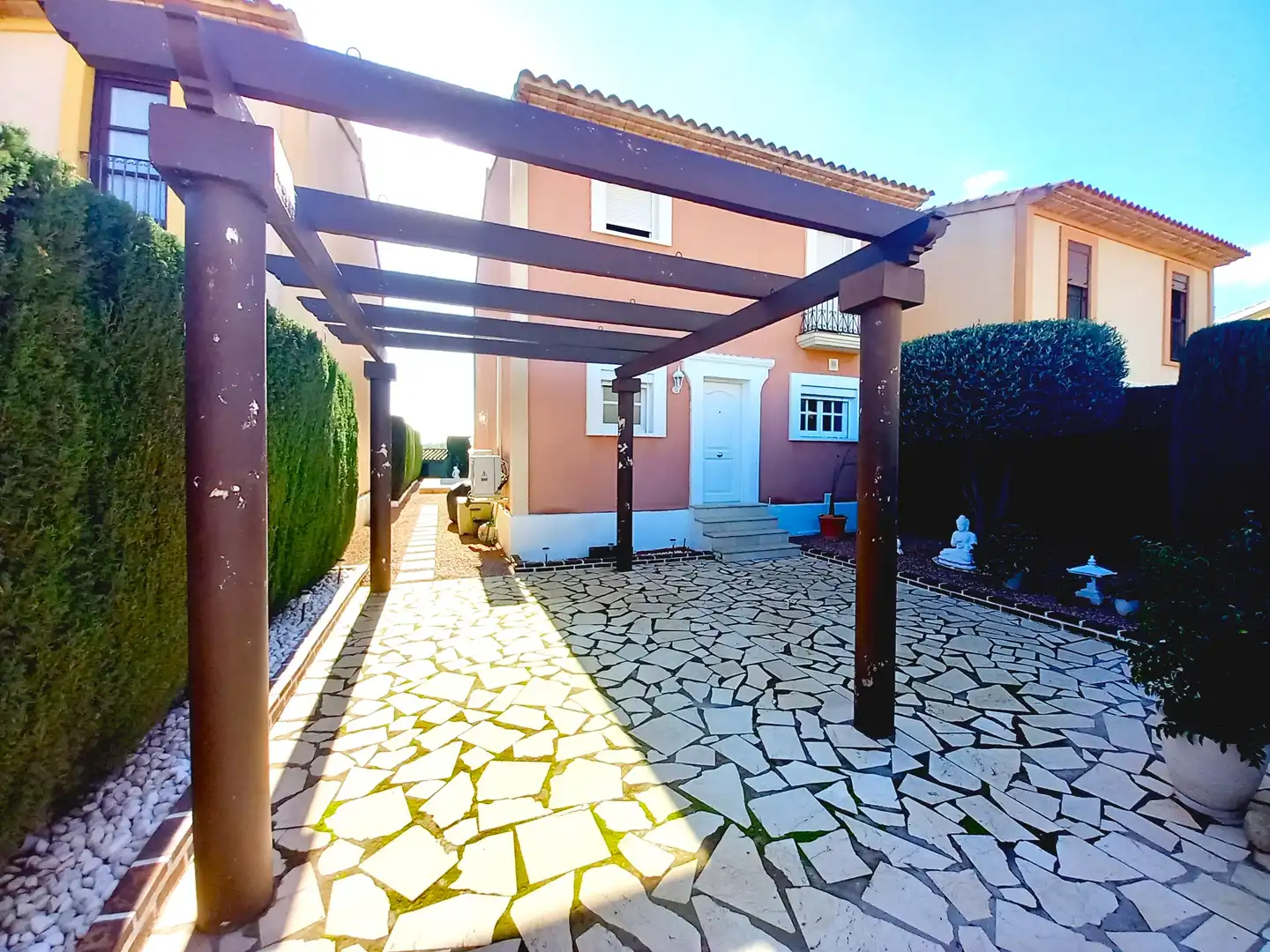 Exterior view of Houses for sale in L'Alfàs del Pi  with Air Conditioner, Private garden and Terrace