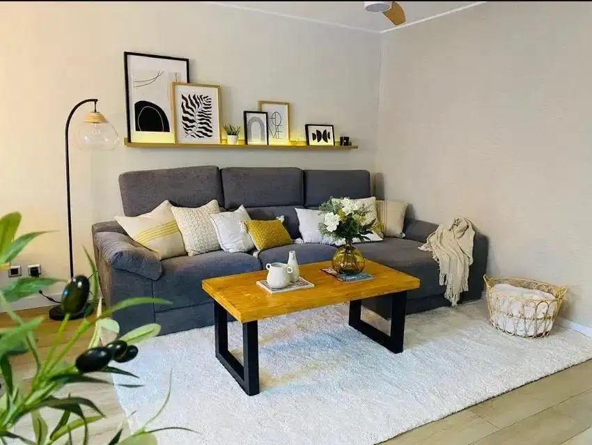 Wohnzimmer von Wohnung zum Verkauf in Chiva mit Klimaanlage, Terrasse und Balkon