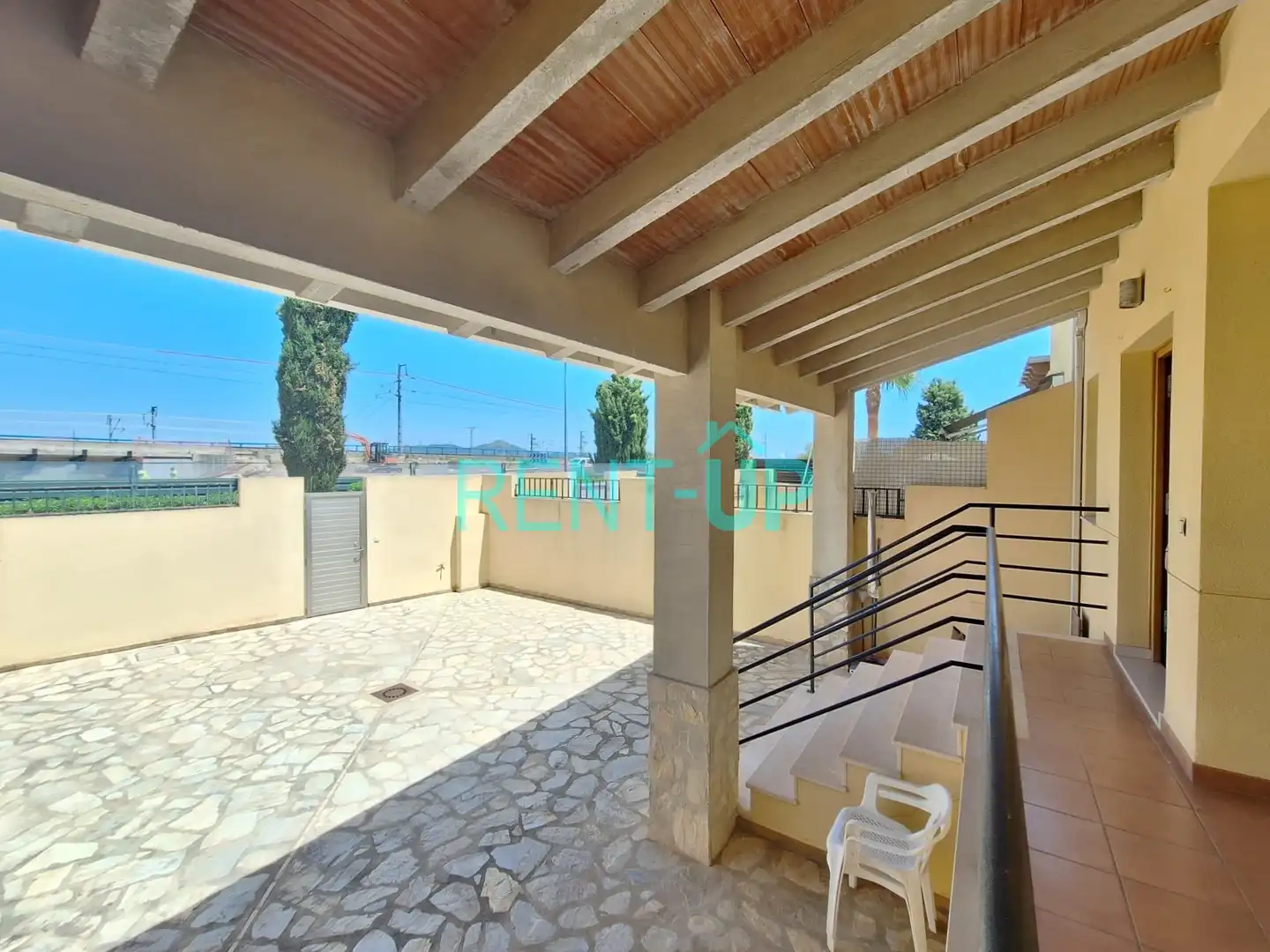 Terraza de Casa adosada en venta en Novelé  / Novetlè con Aire acondicionado, Jardín privado y Terraza
