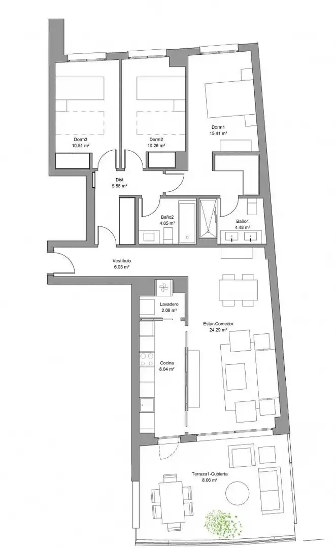 Apartment mit Terrasse zum Verkauf in El Pinillo, imagen 10